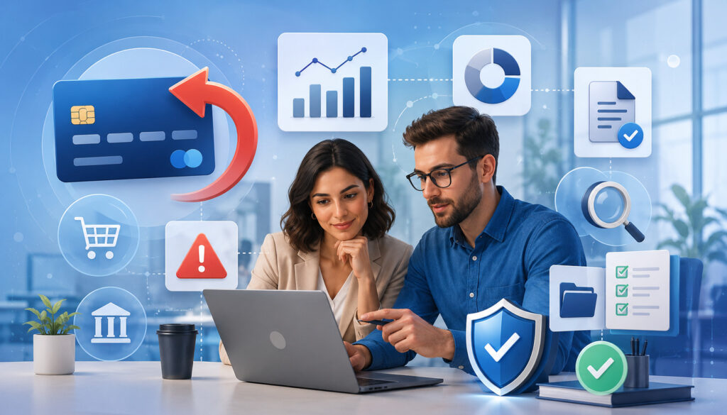 Chargeback management illustration
