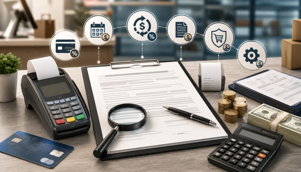 Merchant service fees review