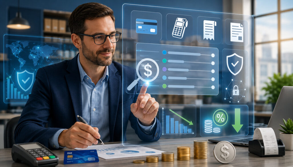 Transparent payment processing fee analysis