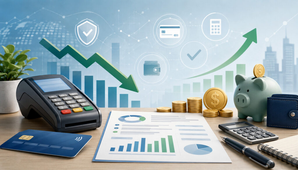 Reducing merchant account fees